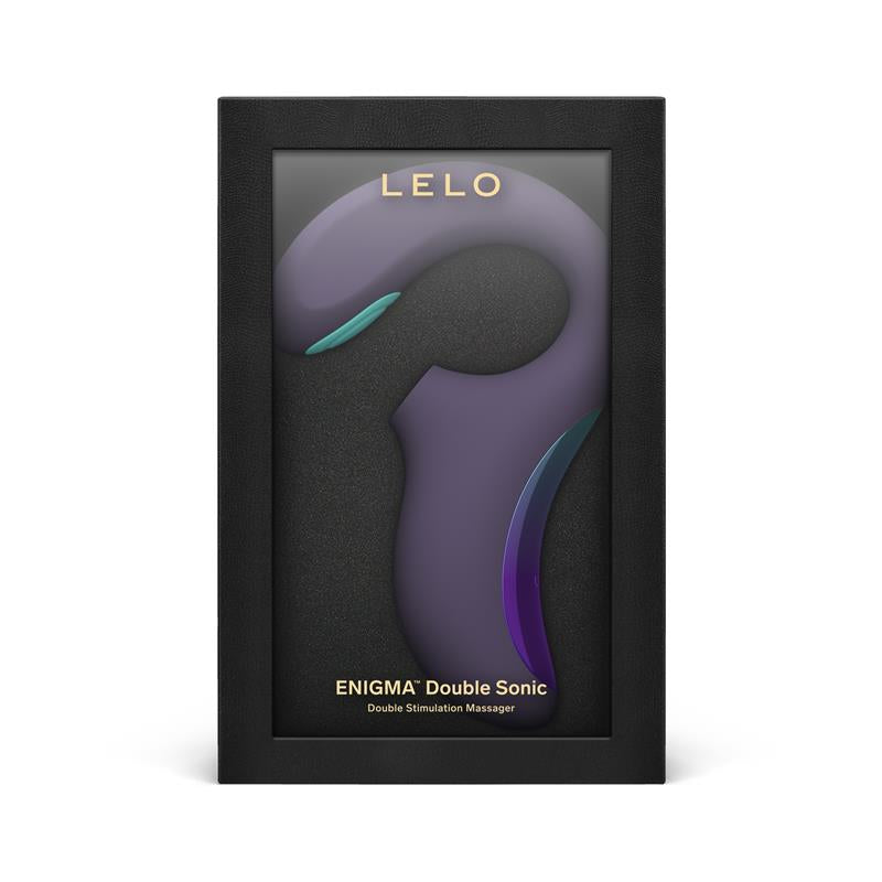 Lelo - Enigma Double Sonic Vibrador Punto G Morado