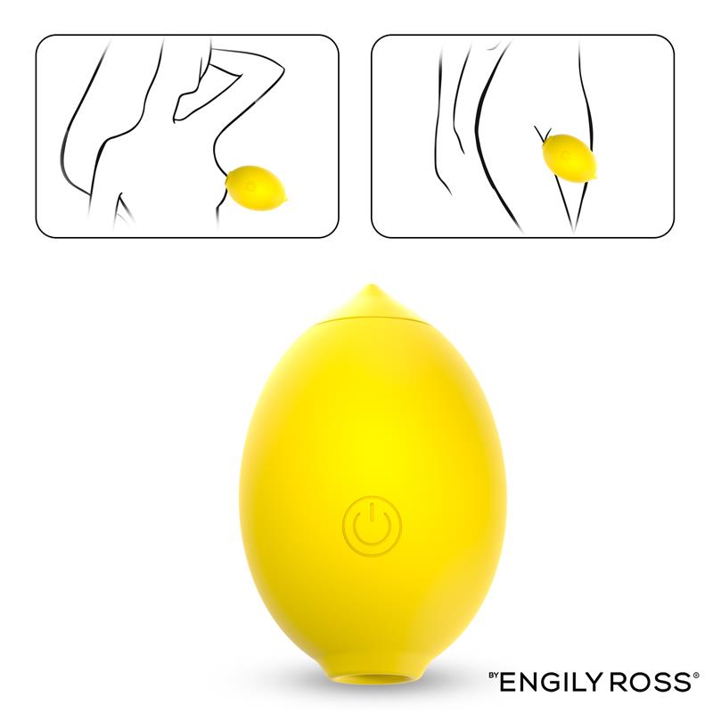 Lemon Estimulador De Clítoris Con Succión