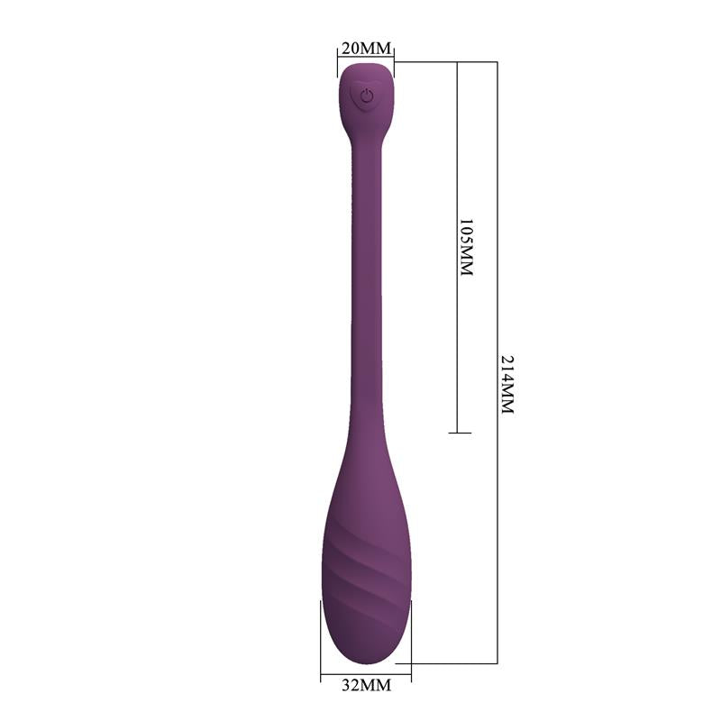 Pretty Love - Leviathan Vibrador Controlado Por App Morado