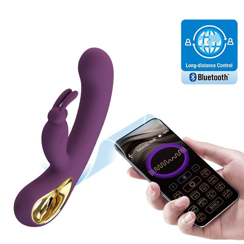 Pretty Love - Liam Vibrador Rabbit & Estimulador Punto G Morado