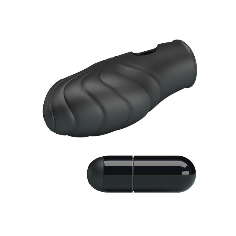 Pretty Love - Lich Vibrador De Dedo Silicona Negro