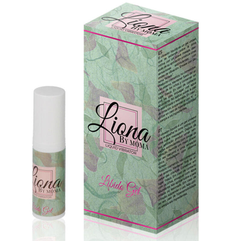 Liona By Moma - Vibrador Liquido Libido Gel 6 Ml