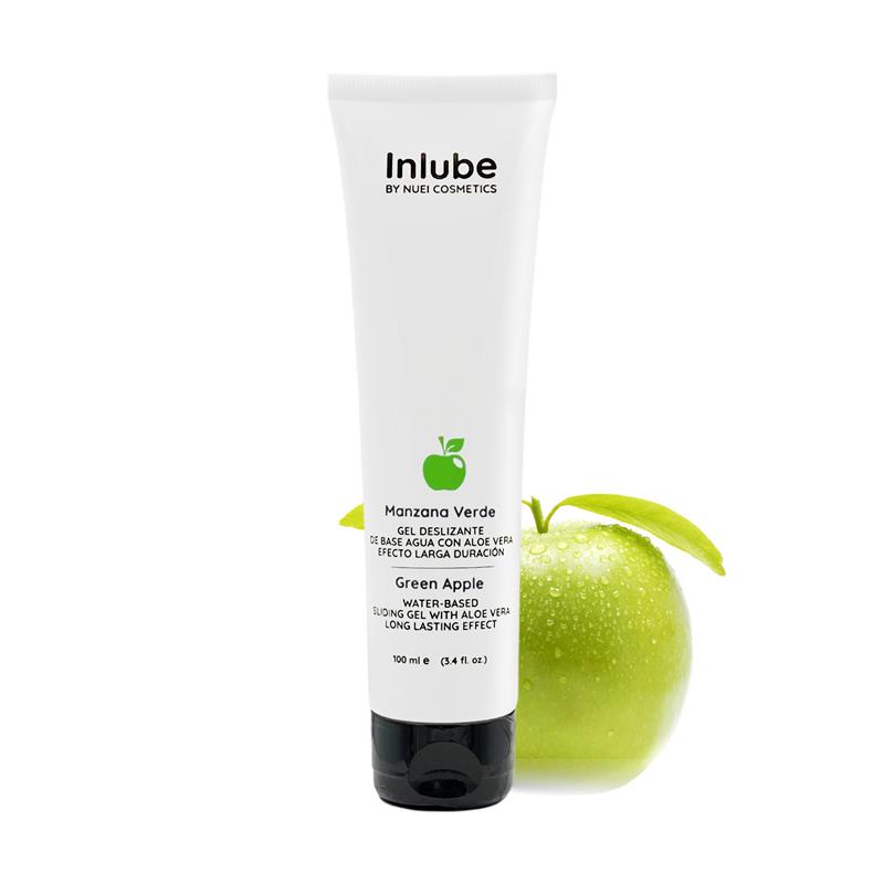 Lubricante A Base De Agua Manzana Verde 100 Ml