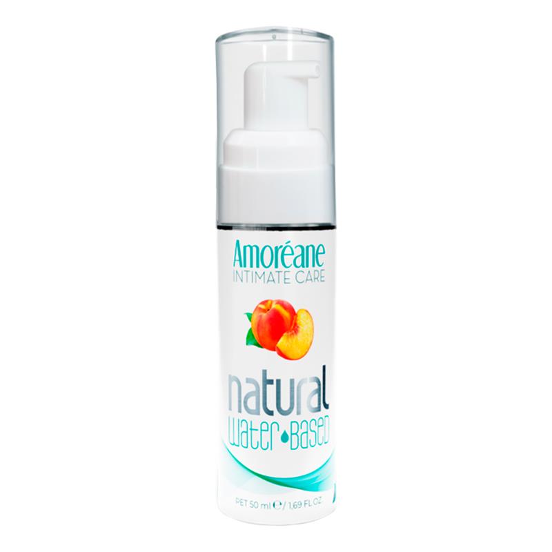 Amoreane Medical Lubricante Base Agua Con Fitoplancton 50ml - Melocotón