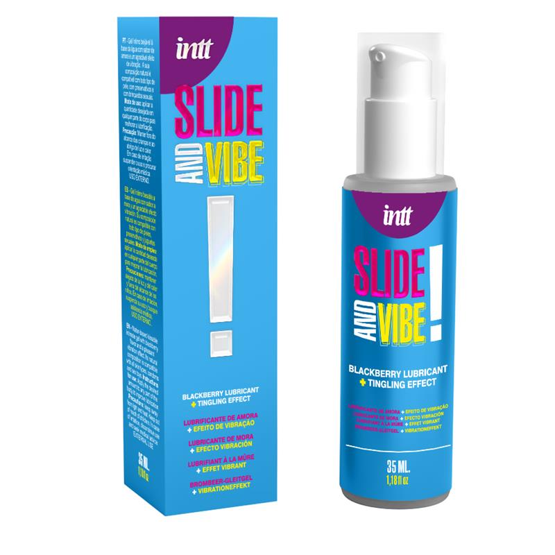 Intt Releases - Lubricante Intimo Besable Base Agua Con Efecto Vibracion 35 Ml