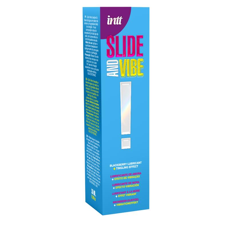 Intt Releases - Lubricante Intimo Besable Base Agua Con Efecto Vibracion 35 Ml