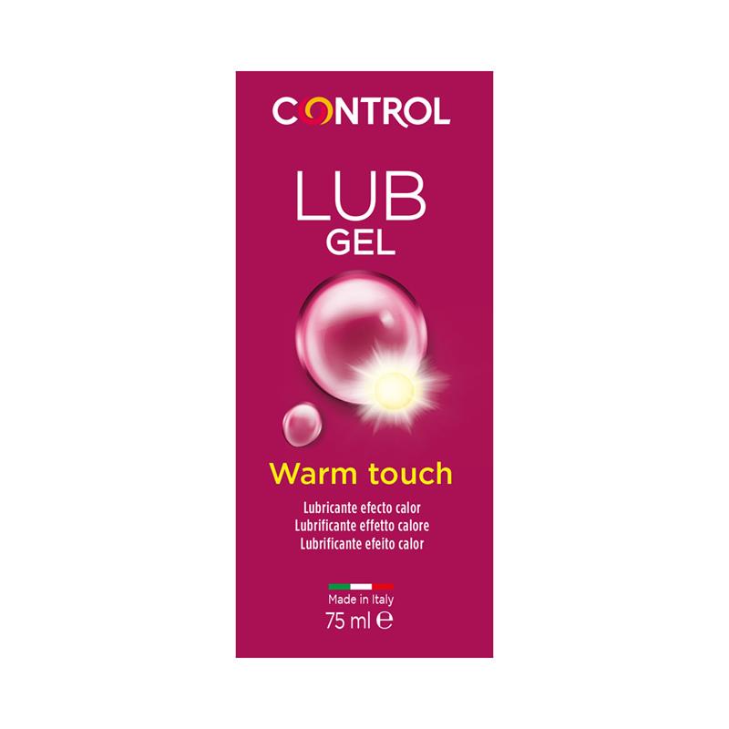 Control - Lub Gel Lubricante Efecto Calor 75 Ml