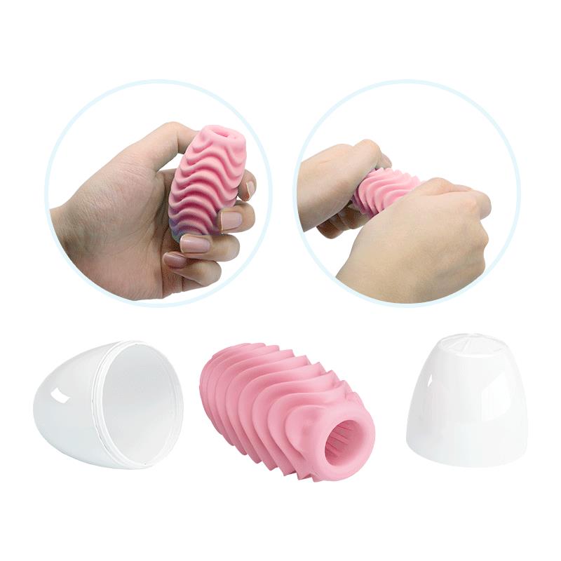Pretty Love - Huevo Masturbador Doble Cara Rosa