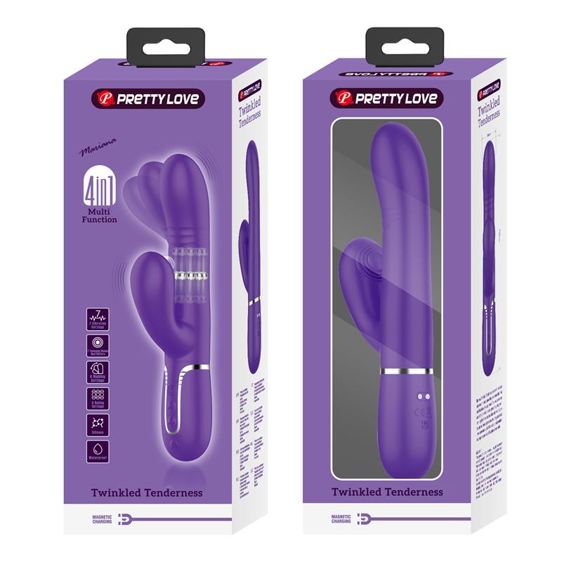 Pretty Love - Vibrador Punto G Multifunción Morado