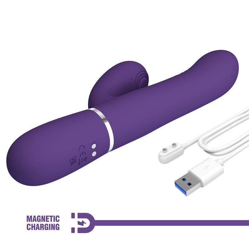 Pretty Love - Vibrador Punto G Multifunción Morado