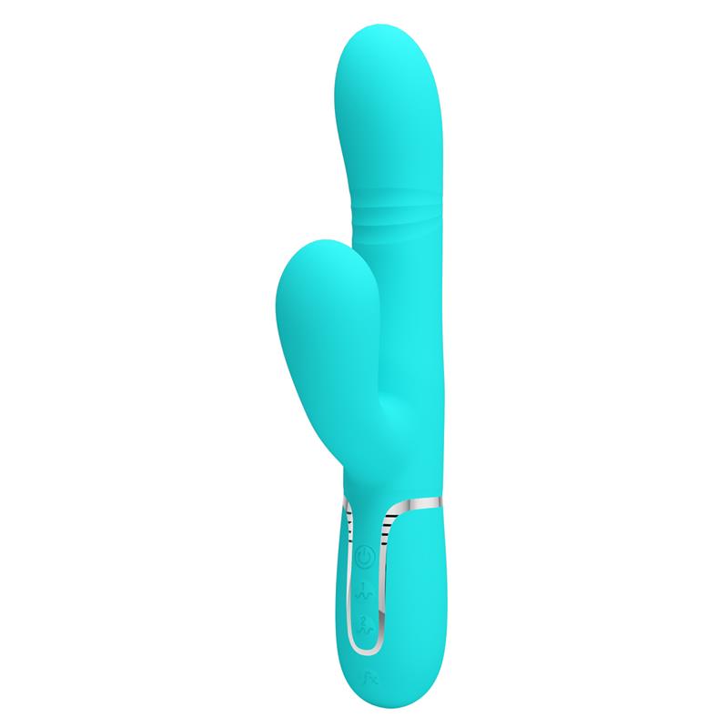 Pretty Love - Vibrador Punto G Multifunción Verde Agua