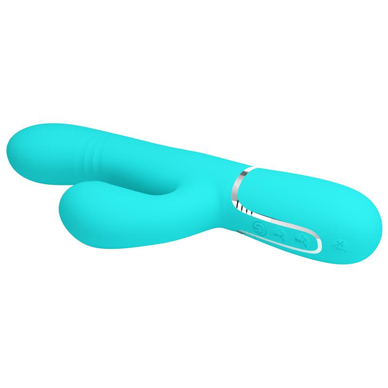 Pretty Love - Vibrador Punto G Multifunción Verde Agua