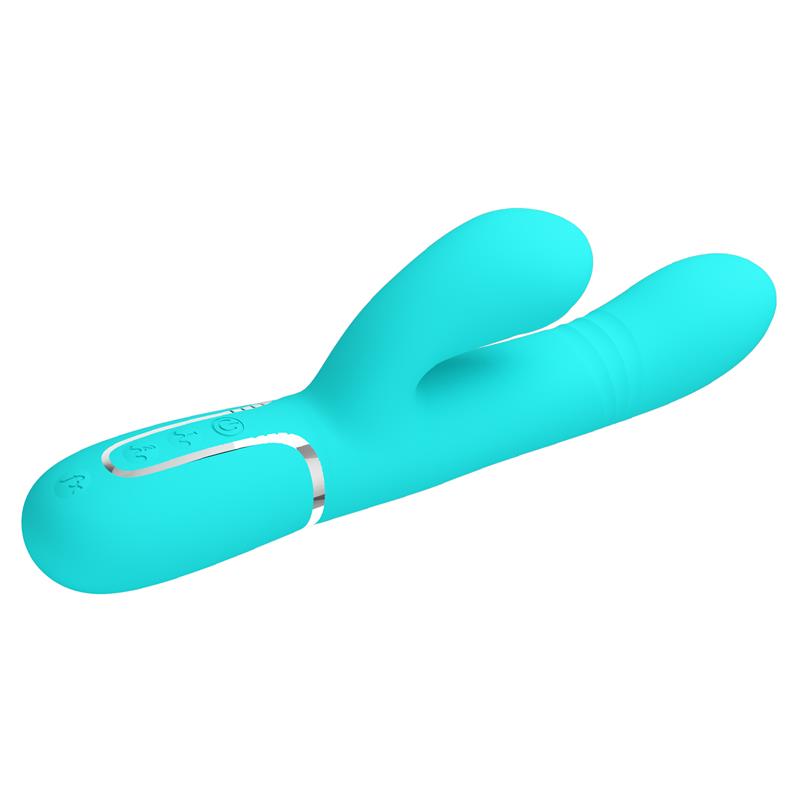 Pretty Love - Vibrador Punto G Multifunción Verde Agua