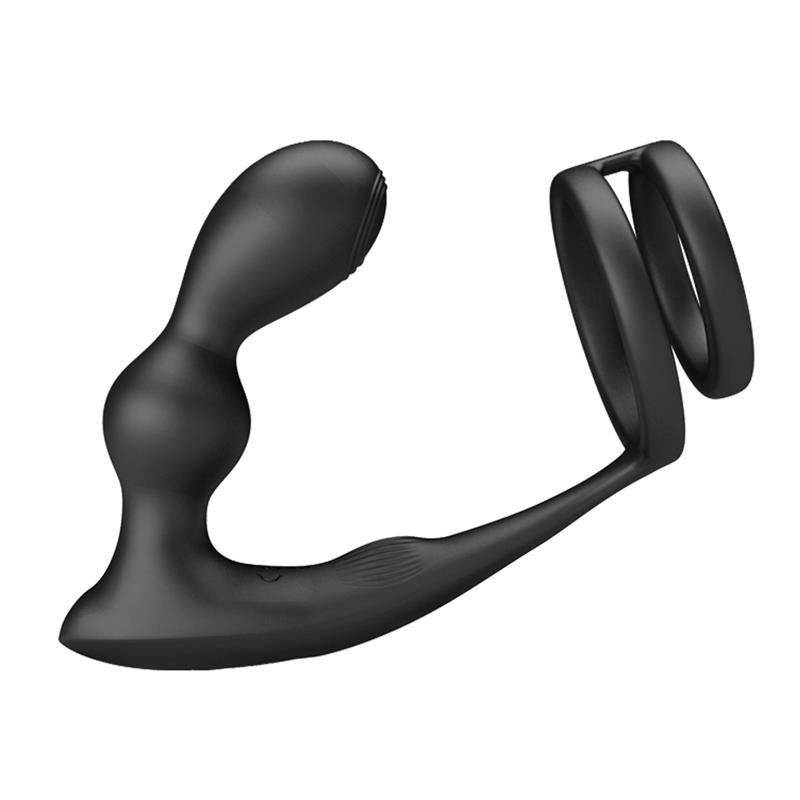Pretty Love - Marshall Anillo Para Pene + Plug Anal Vibratorio & Control Remoto