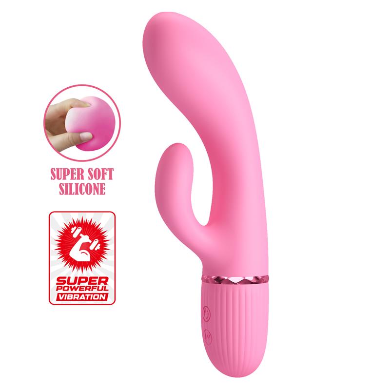 Pretty Love - Marski Vibrador Rabbit & Punto G Rosa