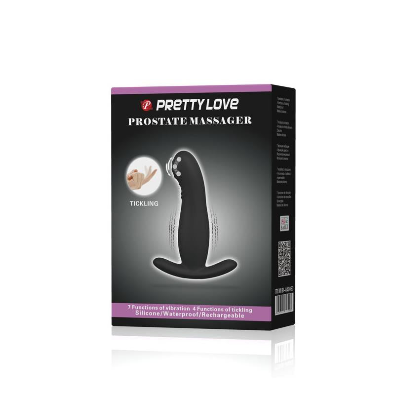 Masajeador Prostático Con Vibración Y Cosquilleo