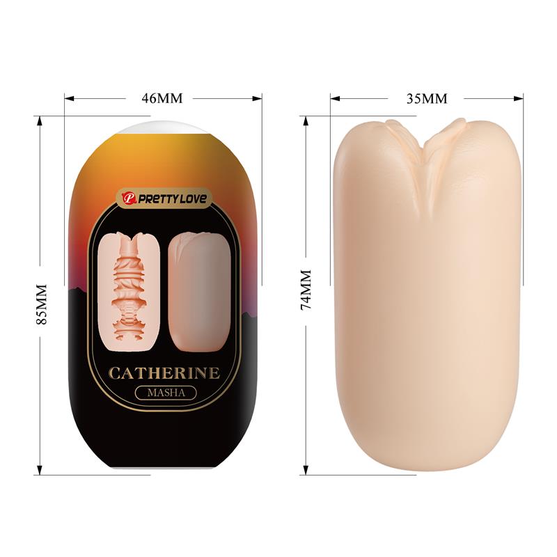 Pretty Love - Masha Masturbador Masculino Natural