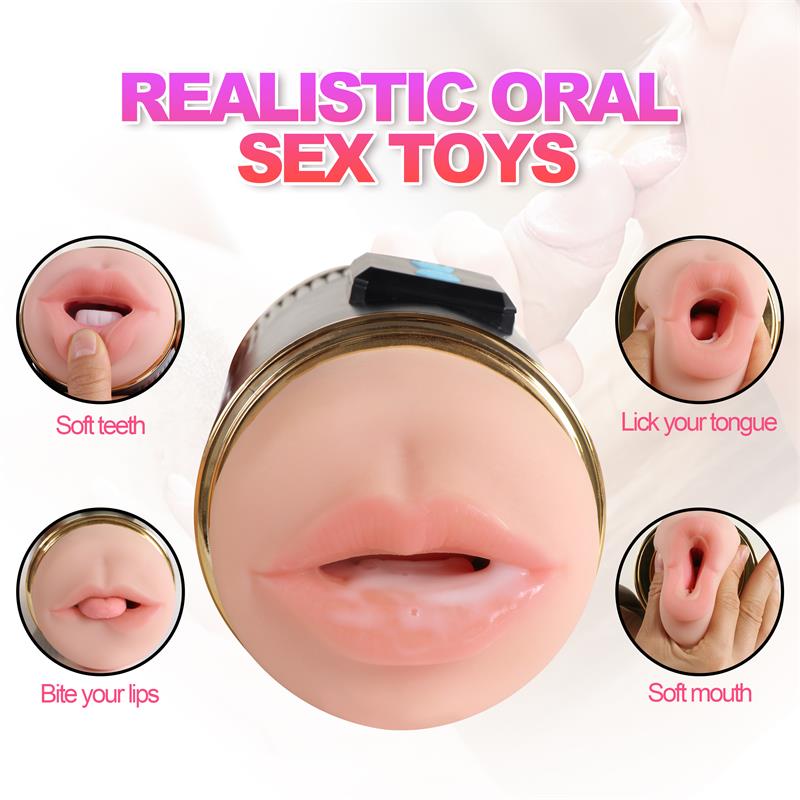 Masturbador Doble Vagina Y Boca Kay