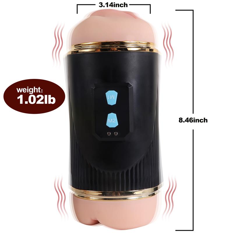 Masturbador Doble Vagina Y Boca Kay