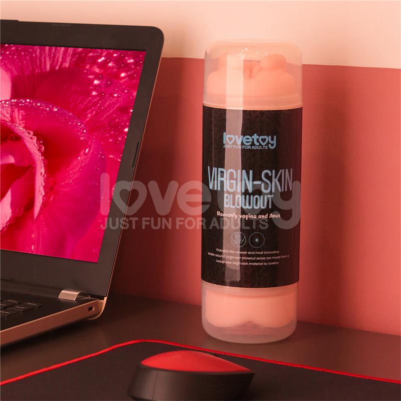 Masturbador Masculino Virgin-Skin Vagina Y Ano