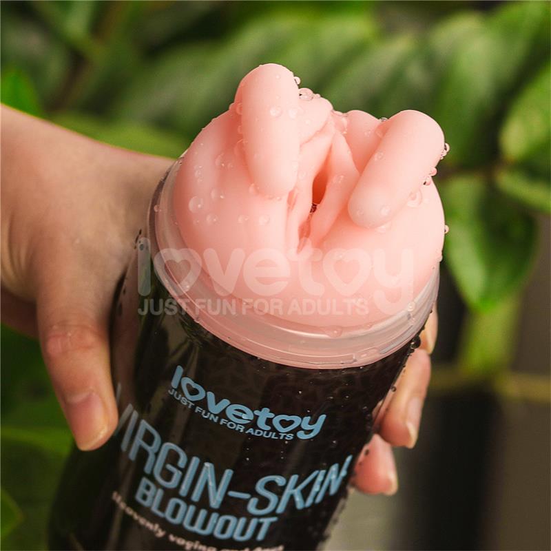 Masturbador Masculino Virgin-Skin Vagina Y Ano
