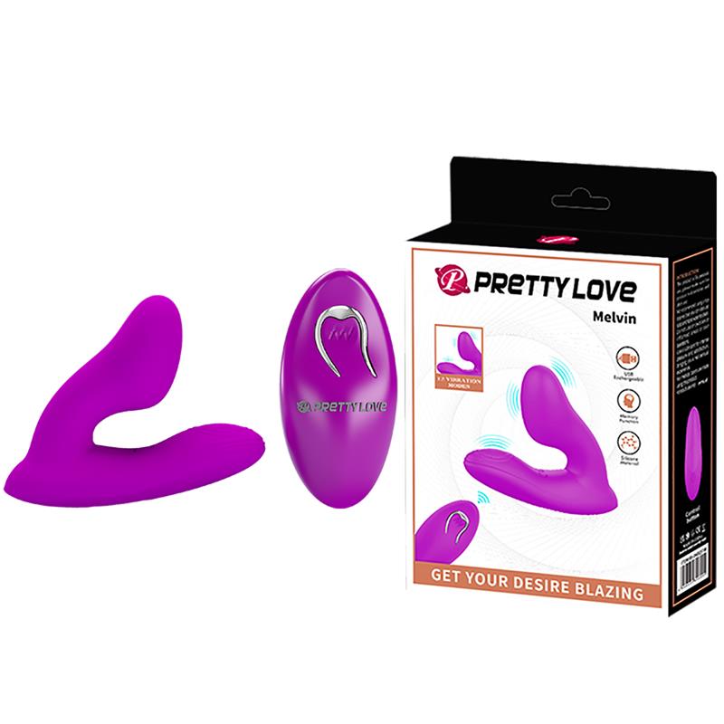 Pretty Love  Melvin Masajeador Clitoris Con Control Remoto