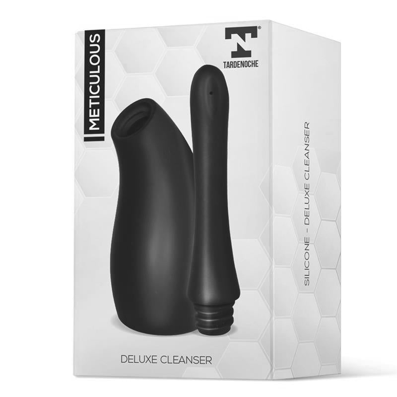 Ducha Anal Meticulous  Deluxe Silicona Negro