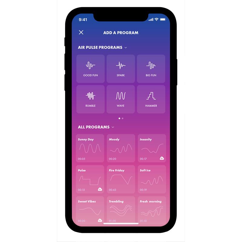 Mighty One Anillo Vibrador Con App Azul