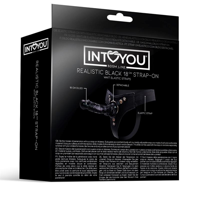 Mistress Strap-On Con Dildo De Silicona De 18cm