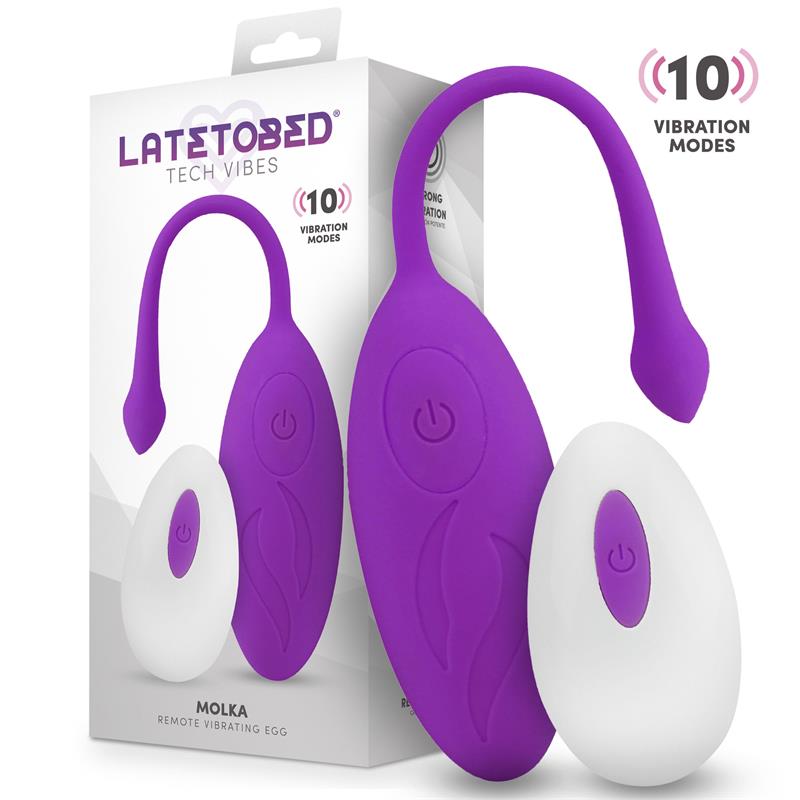 Molka Huevo Vibrador Con Control Remoto