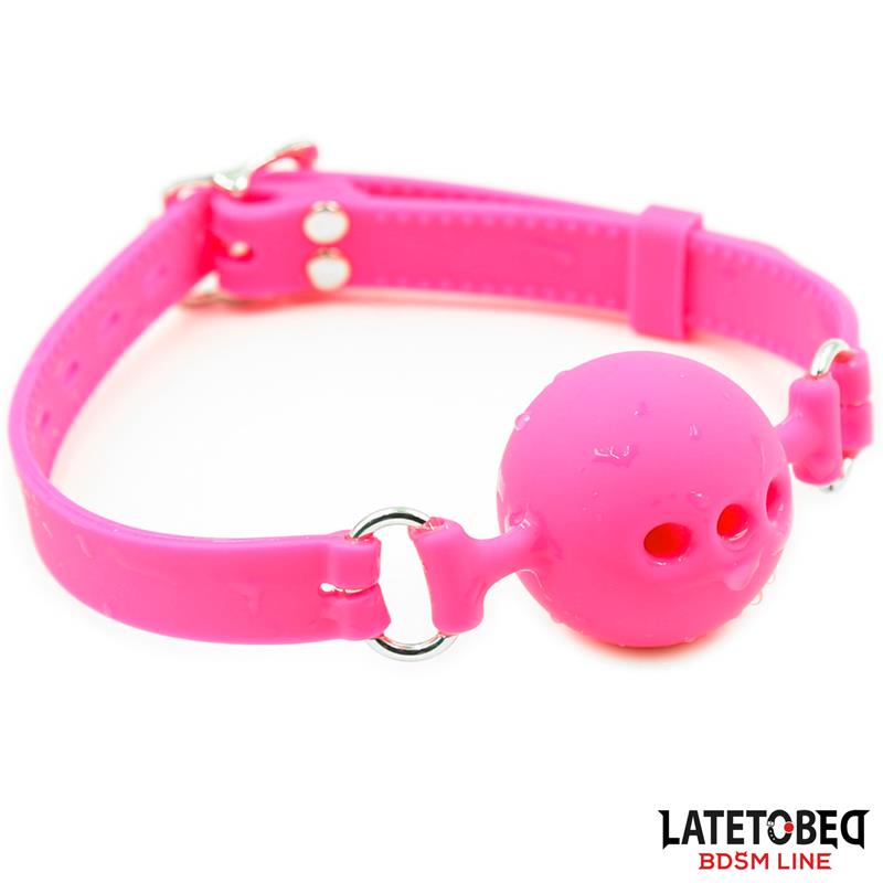 Mordaza Bola Silicona Transpirable S - 4 Cm