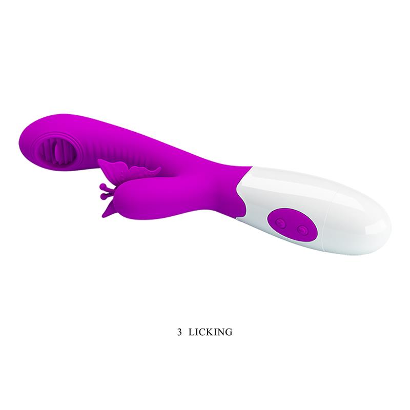 Pretty Love - Moth Licking & Vibrating Lila