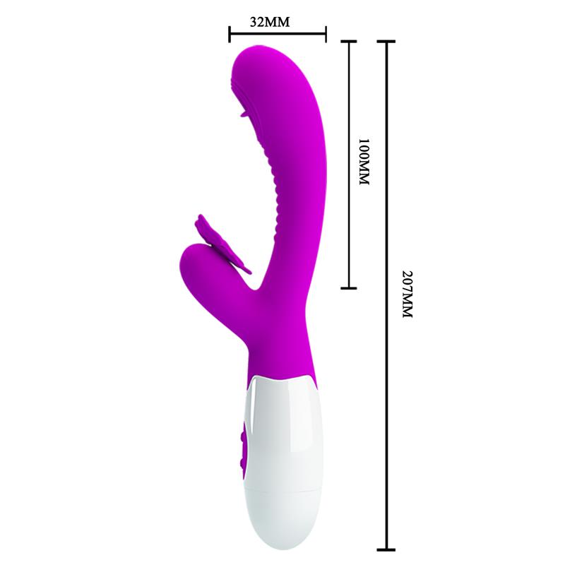 Pretty Love - Moth Licking & Vibrating Lila