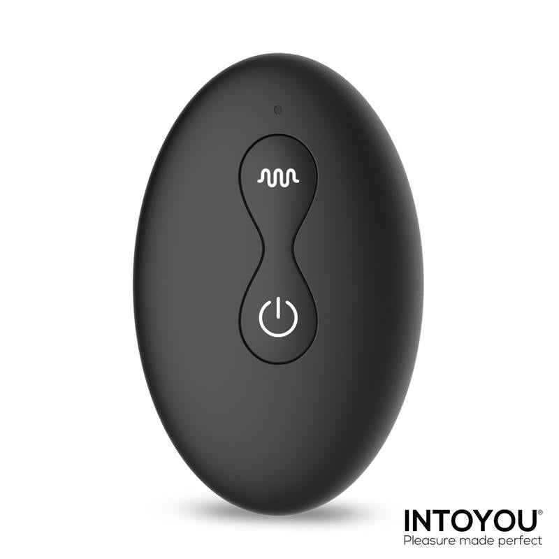 Mouve Plug Anal Con Waving Y Vibración Con Control Remoto 2 Motores