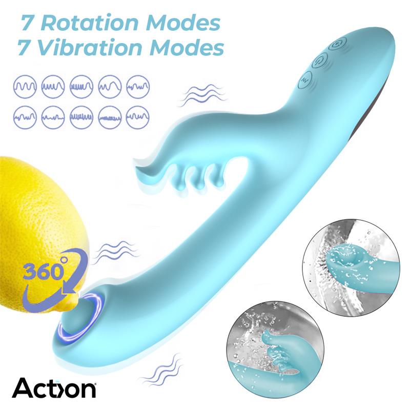 Vibración Doble Murly Soft Massaging Ball 360º Con  3 Motores