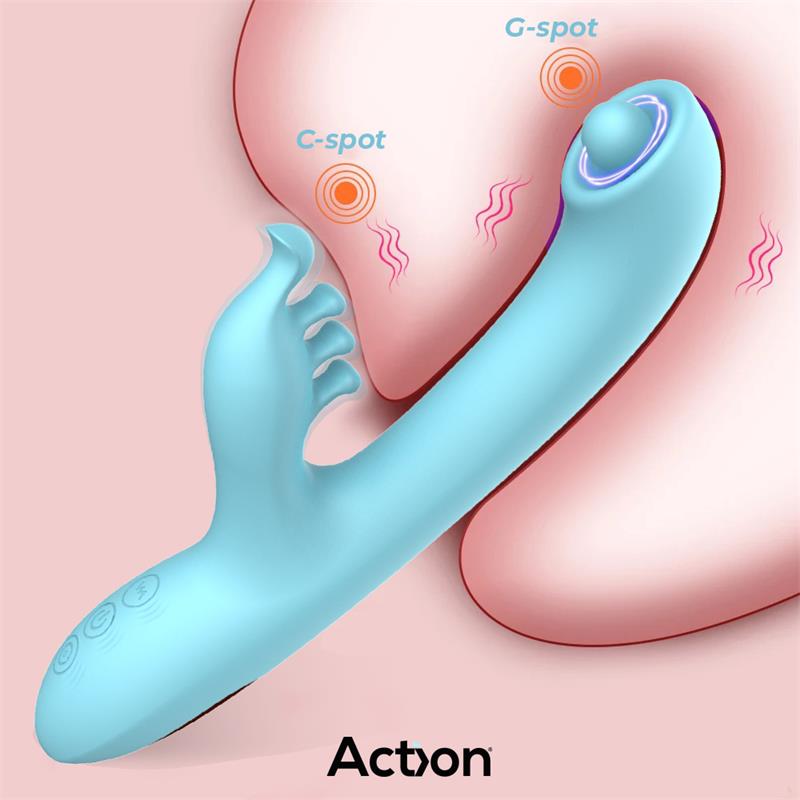 Vibración Doble Murly Soft Massaging Ball 360º Con  3 Motores
