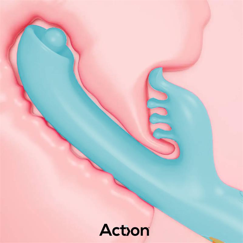 Vibración Doble Murly Soft Massaging Ball 360º Con  3 Motores