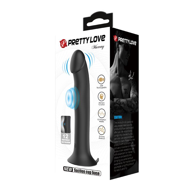 Pretty Love - Murray Vibrador Y Succionador De Clitoris Negro