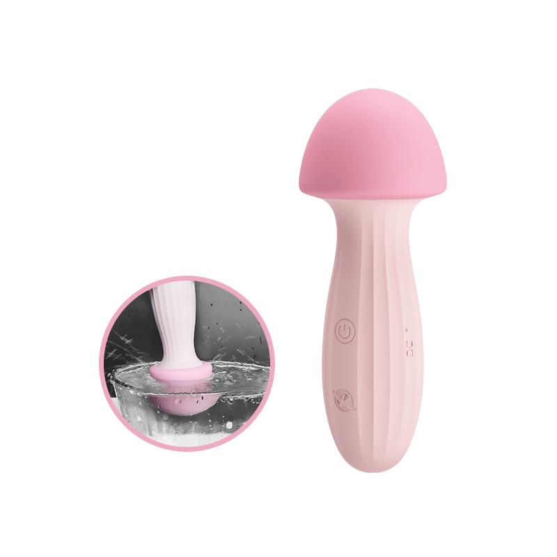 Vibrador/Masajeador Mushroom Silicona Usb