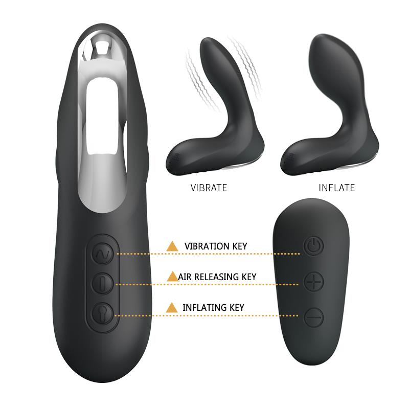 Plug Nasreddin Estimulador Anal Con Inflado Usb