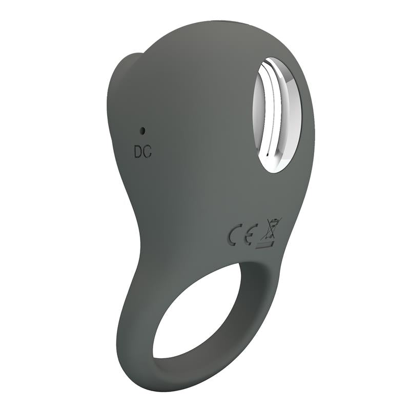 Pretty Love - Nimbus Anillo Vibrador Con Lengua Gris