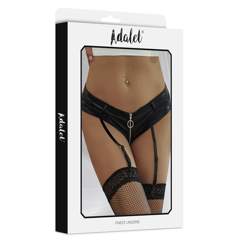 Nisa Braguitas Con Liguero Y Cremallera Talla (Interno):S/M