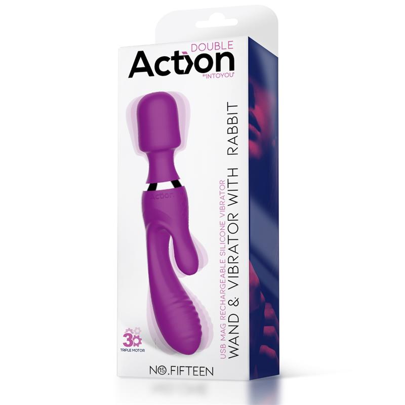 No. Fifteen Vibrador Y Masajeador 3 Motores Independientes
