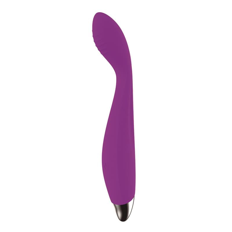 No. Ten Vibrador Hiper-Flexible Punto-G Usb Magnético Silicona