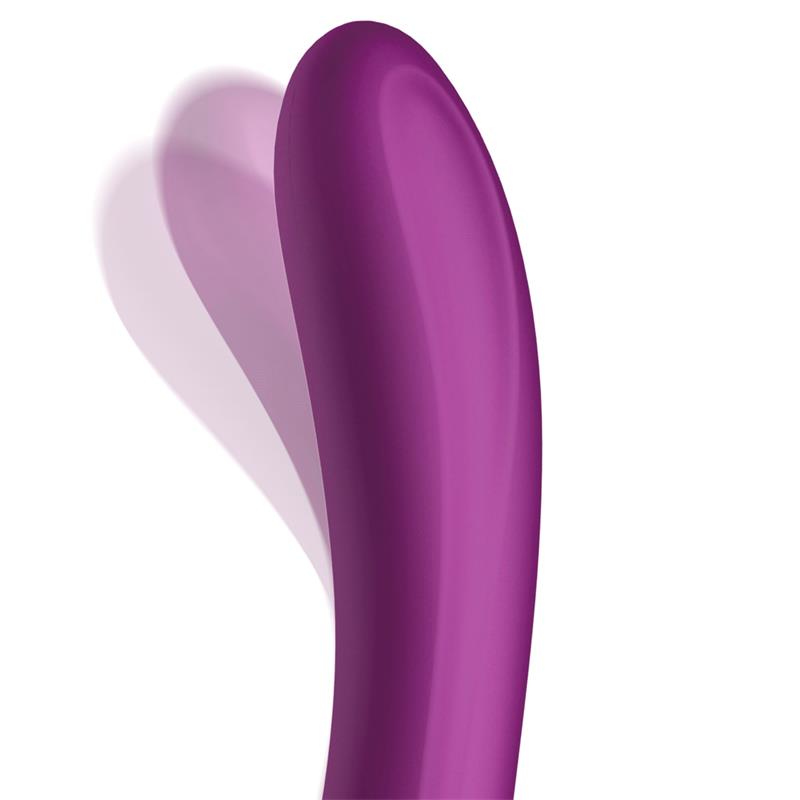 No. Two Vibrador Movimiento Finger Y Rueda Estimuladora Usb Silicona