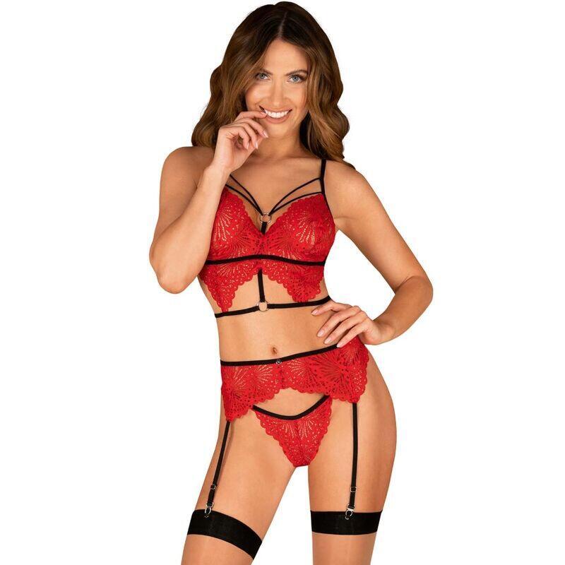 Obsessive - Mettia Set Tres Piezas L/Xl