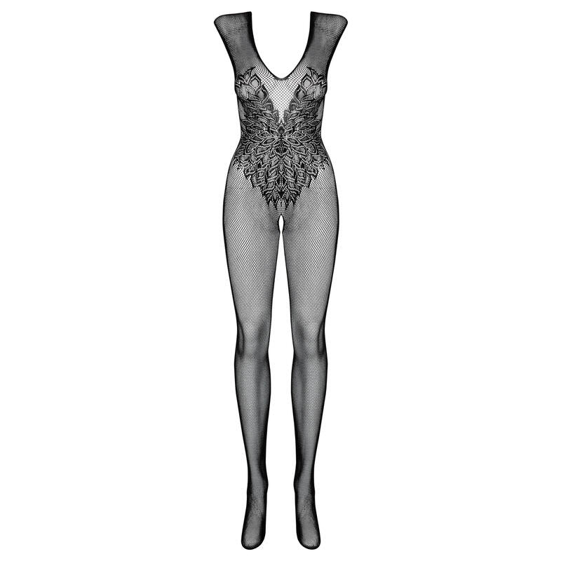 Obsessive N112 S/M/L Lingerie Set/Bodysuit Elastane, Nylon Black