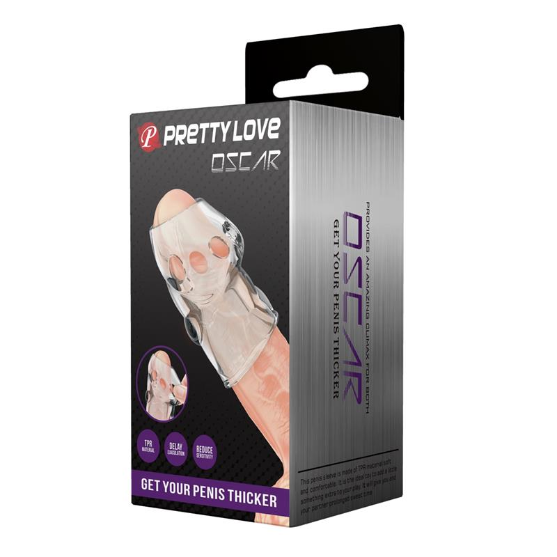 Pretty Love - Oscar Engrosador Pene Transparente