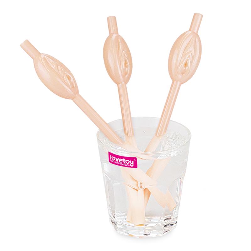 Pajitas De Vagina Pack De 9