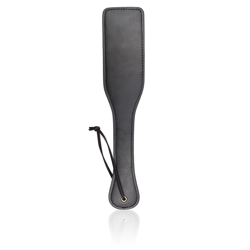 Pala Negra De Cuero Vegano De 32 Cm.